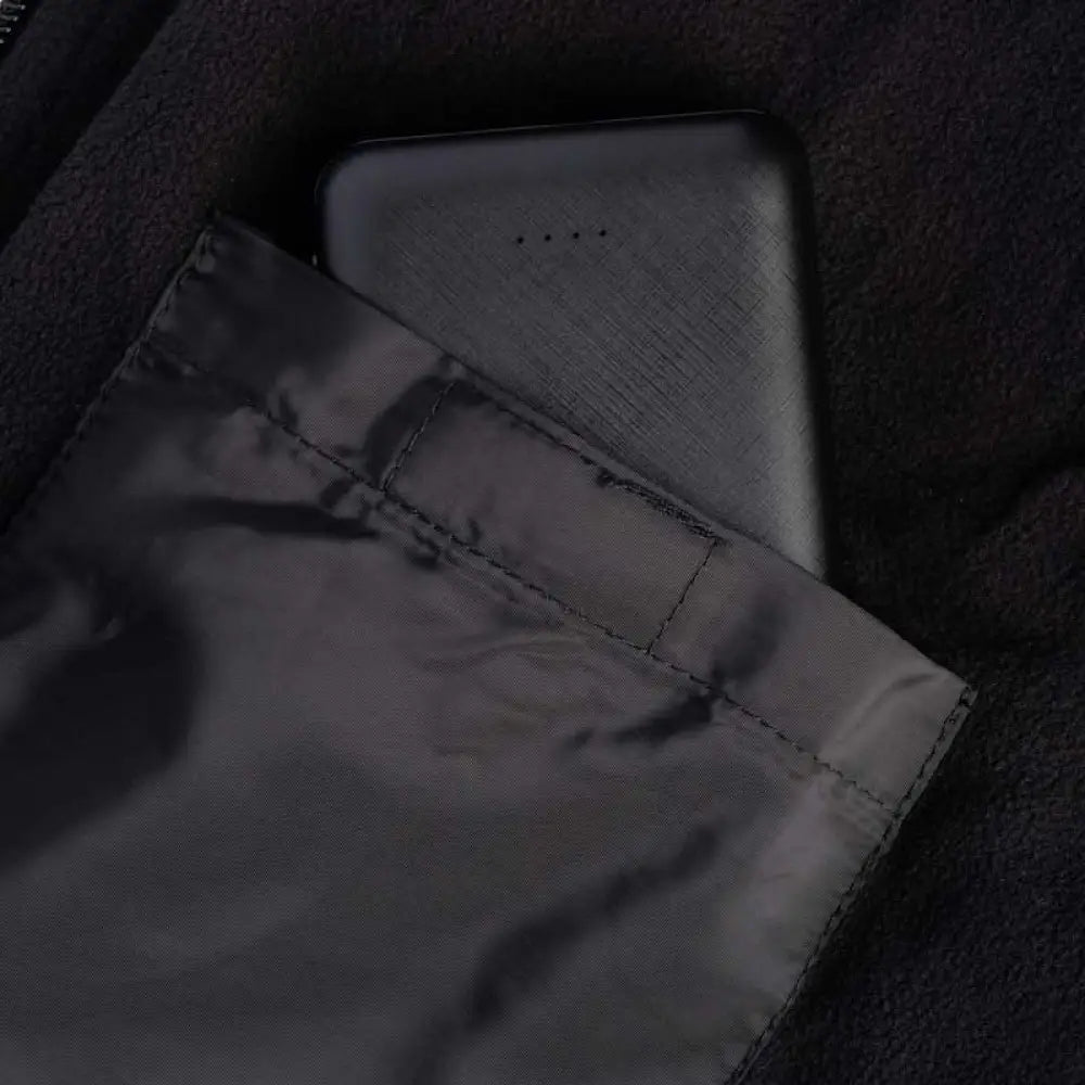 Black and Gray Heated Vest