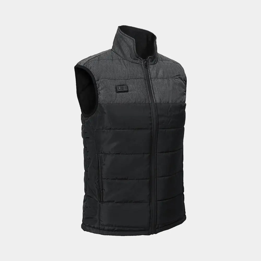 Black and Gray Heated Vest