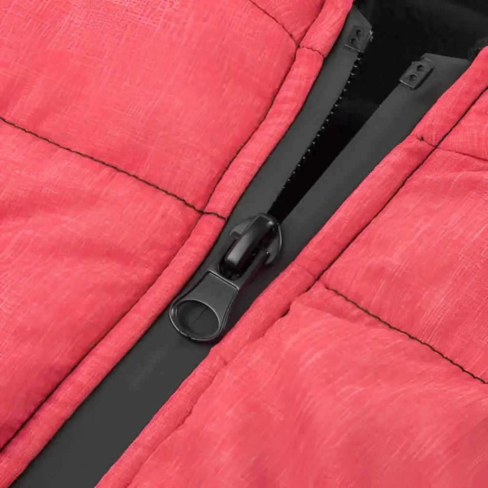 Black and Red Heated Vest