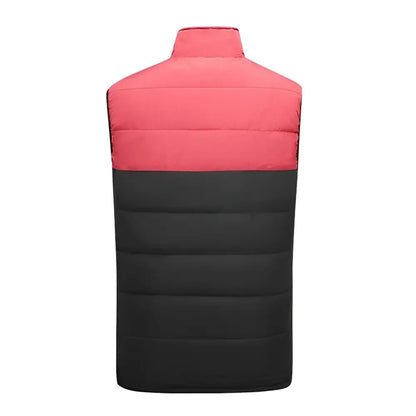 Black and Red Heated Vest