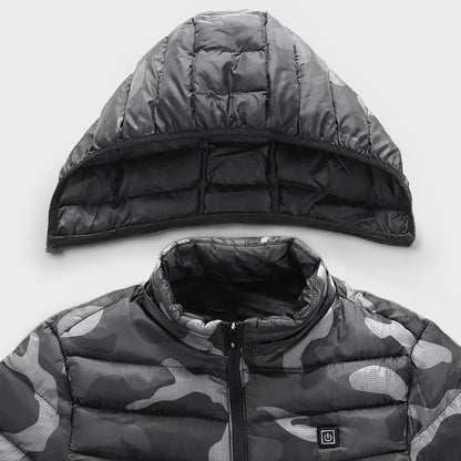 Camouflage Heated Jacket
