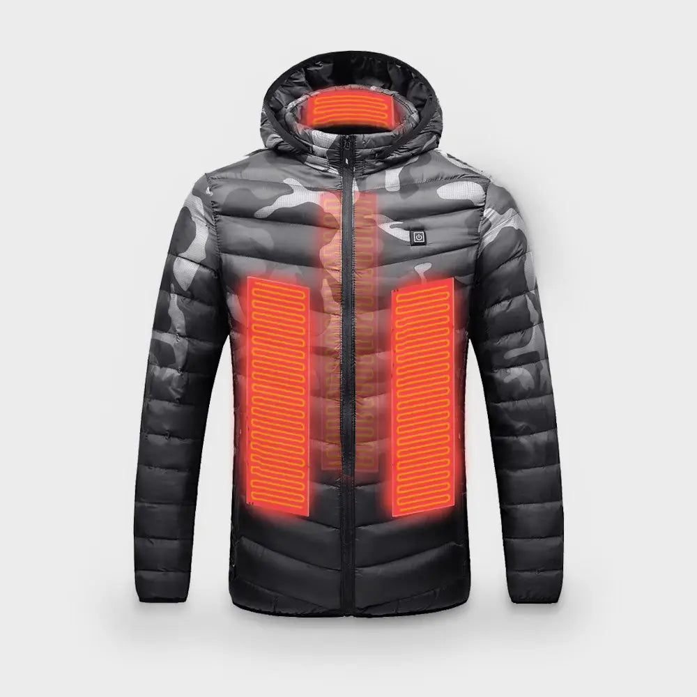 Camouflage Heated Jacket