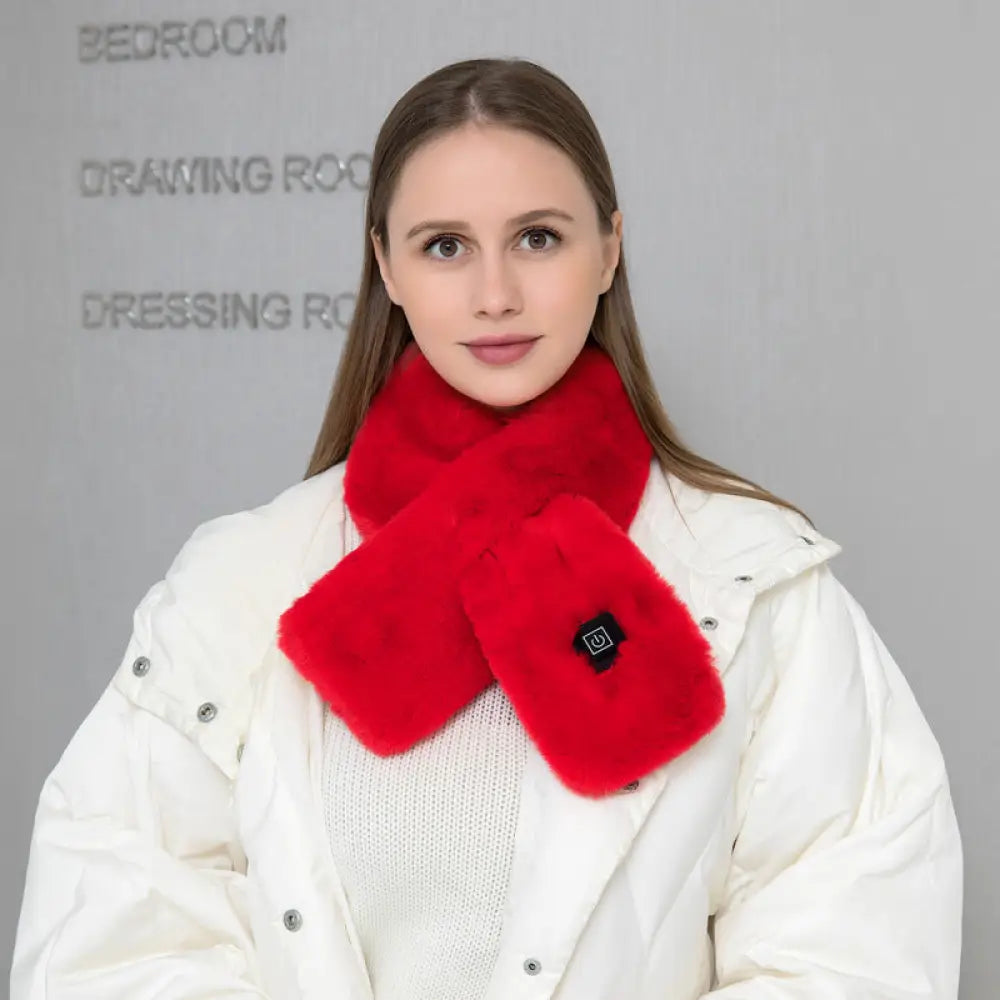 Fur Heated Scarf
