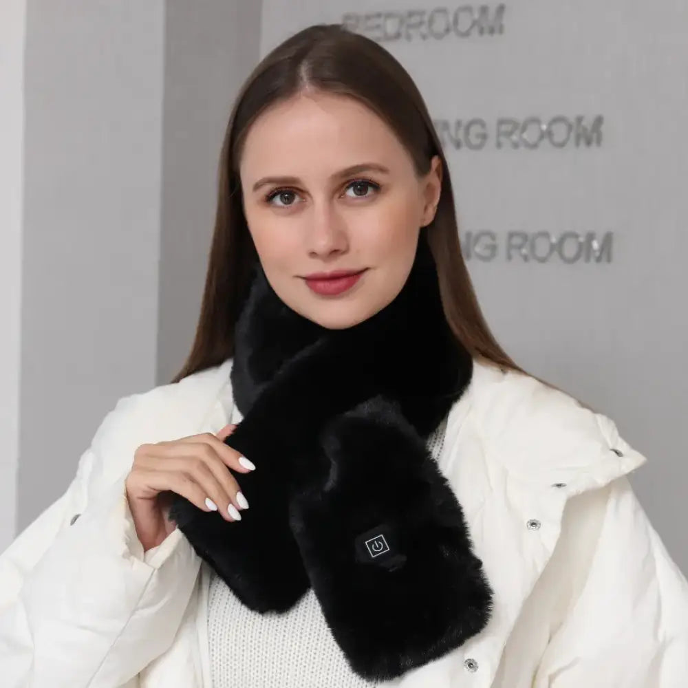 Fur Heated Scarf