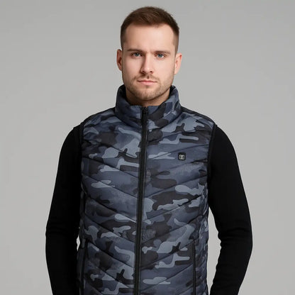 Heated Camouflage Vest - Xs