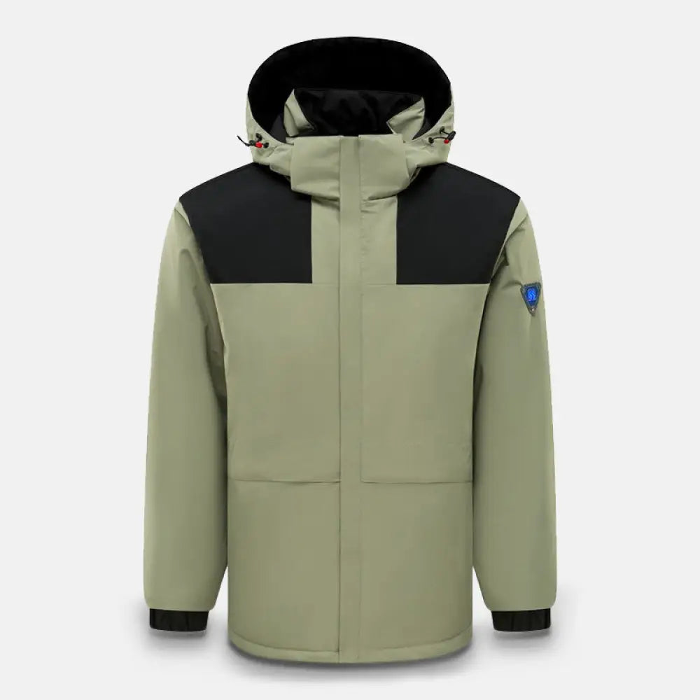 Heated City Jacket - Green / Xs