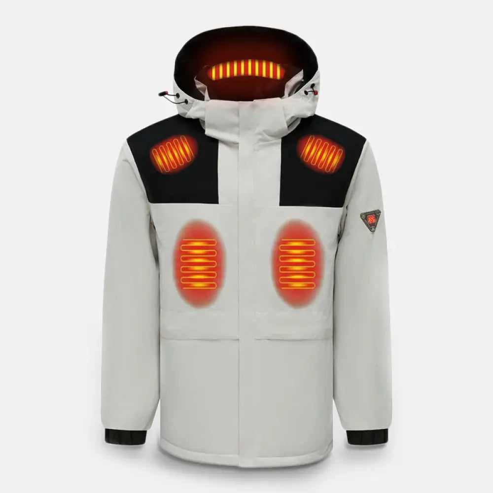 Heated City Jacket - White / Xs