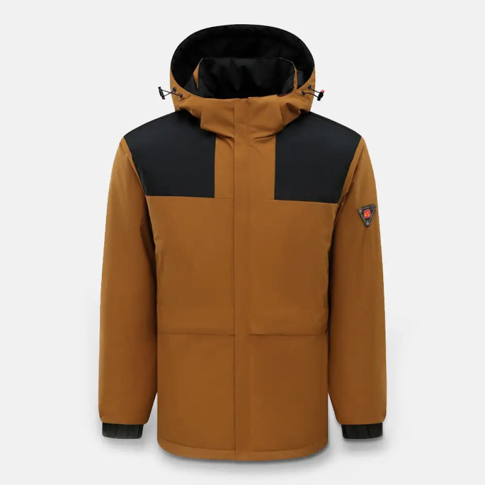 Heated City Jacket - Brown / Xs