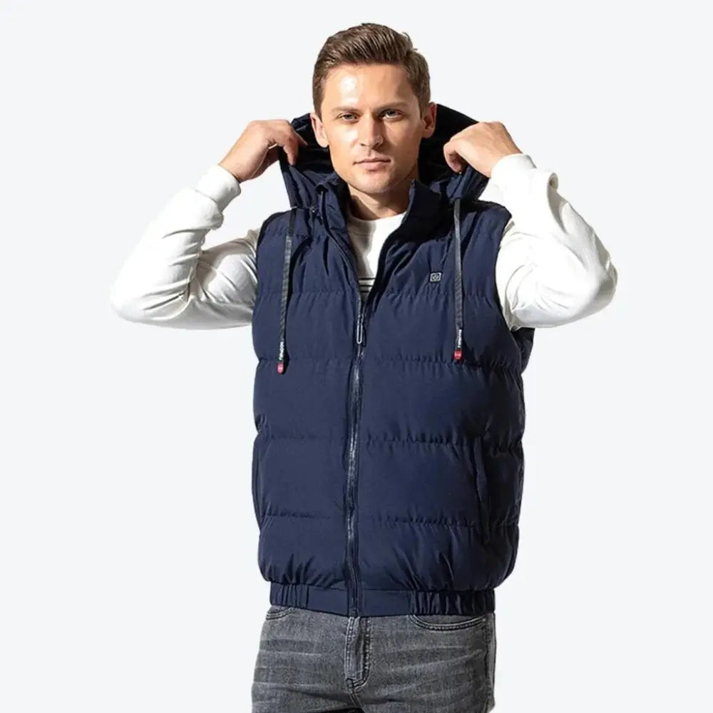 Heated Vest with Hood