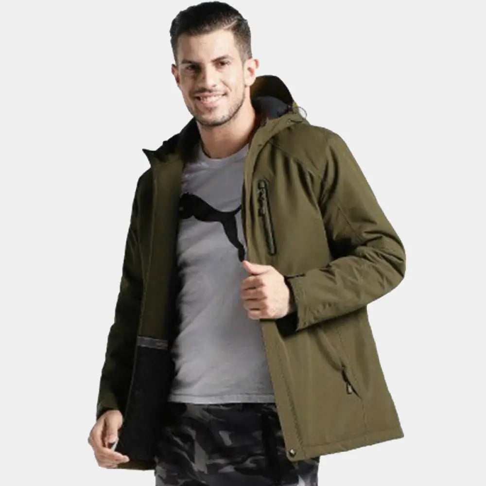 High-performance Heated Jacket - Green / s
