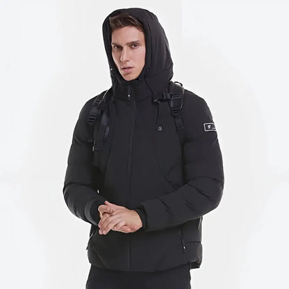 High-performance Heated Jacket - Black / 2xs