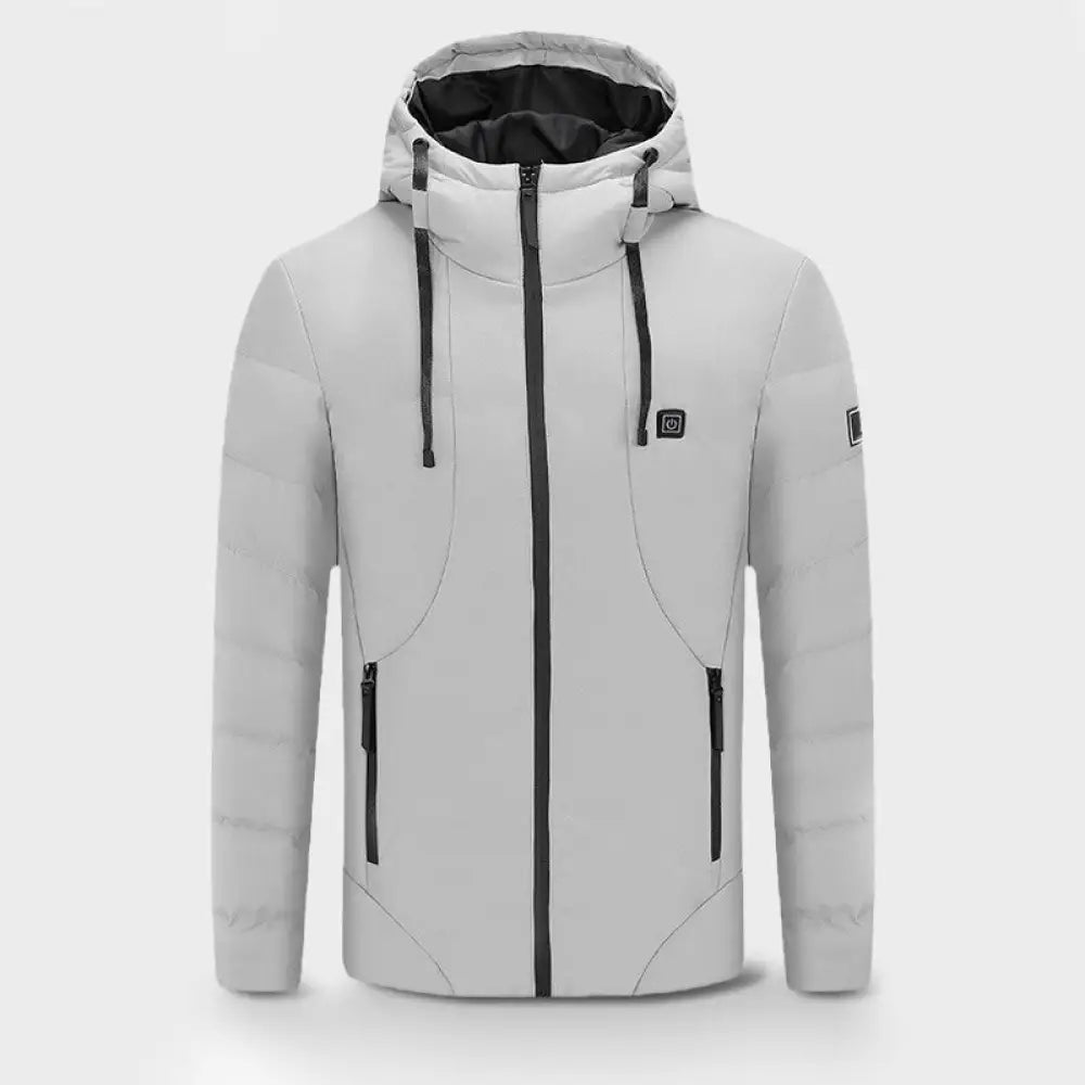 High-performance Heated Jacket - Gray / 2xs